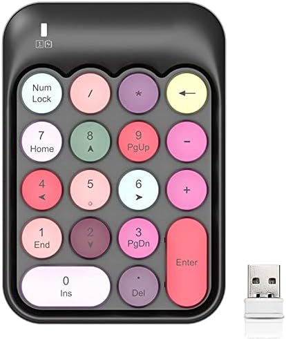سعر لوحة ارقام، كيبورد رقمية لاسلكية USB ميكانيكية 18 مفتاح مع لوحة ...