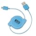 DelTucci 885157756273 Teiroo Screen Protector Charger Cord Cable, 3', Blue