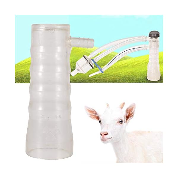Jeffergarden Mungitrice a Coppa di Capra con mungitrice di Mucche di Pecora e di Latte di Mucca Parte di plastica a…