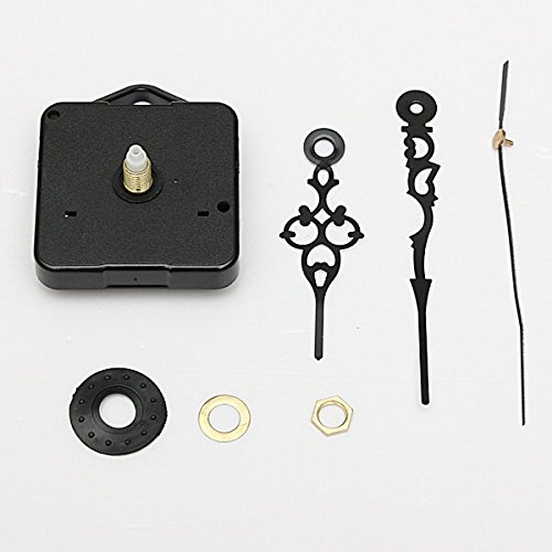 Black-Hands-DIY-Quartz-Wall-Clock-Spindle-Movement-Repair-Parts