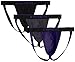 papi Men's Cotton Stretch Jock Strap 3-Pack of Underwear, Purple/Grey/Bla, Small