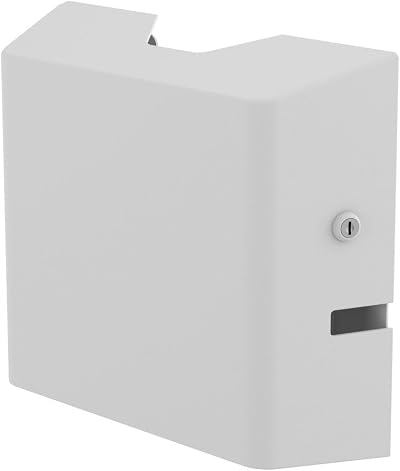 Ergotron CPU Wall Cabinet SNOW ACCS - Secure Computer Mount