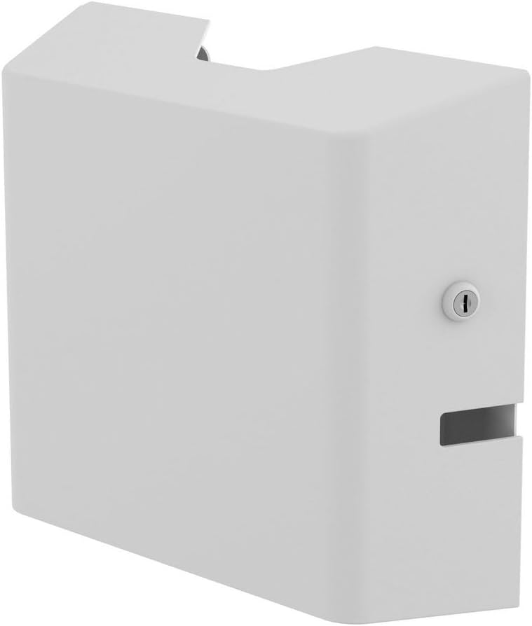 Ergotron CPU Wall Cabinet SNOW ACCS - Secure Computer Mount