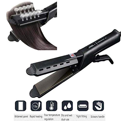 Ceramic Tourmaline Ionic Flat Iron Hair Straightener US Plug,Does Not Hurt The Hair