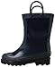 Western Chief Kids Waterproof Rubber Classic Rain Boot with Pull Handles, Navy, 1 M US Little Kid