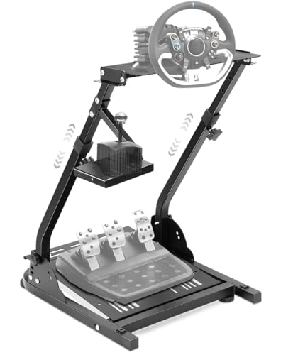 Suporte de Volante de Corrida Cockpit, Compatível com G25/G27/G29/G920/T300RS/T300GT/T500RS/TGT/T150/TS-PC/CSL/CSR/CSW