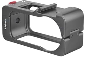 Protective Cage for DJI Osmo Nano Aluminum Alloy Expansion Frame for DJI Mic,with a 1/4"-20 Threaded Hole/Quick Release Cold 