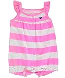 Carter's Baby Girls' Striped Romper (Baby)