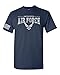All Things Apparel US Airforce Logo With Flag on Sleeve Men's T-Shirt