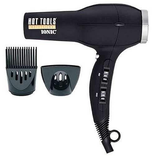 Hot Tools Professional 1875 Watt Ionic Salon Hair Dryer 1023 - Black Blow Ion by AS YOUR WISH