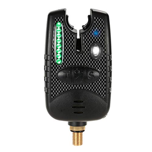 Fugift Multifunktionaler elektronischer Bissanzeiger, 8 LEDs, wasserfest, Lautstärke einstellbar, Empfindlichkeit Alarm… – Bild 5