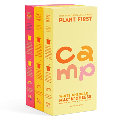 Camp Mac'n'Cheese Variety Pack (Classic, White Cheddar and Vegan