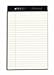 TOPS Docket Diamond 100% Recycled Premium Stationery Tablet, 5 x 8 Inches, Perforated, Ivory, Narrow Rule, 50 Sheets per Pad, 4 Pads per Pack (63982)