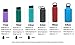 Simple Modern 14oz Water Bottle, Insulated Reusable Wide Mouth Stainless Steel Metal Flask with Flip Lid, Caribbean