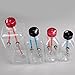 Transparent Plastic Tank with Metal Cap Plane 0ml