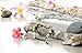 Tibetan Mala Embedded Medicine Wrist Mala for Meditation Handmade Draw String Silk Pouch (Multi Beads)
