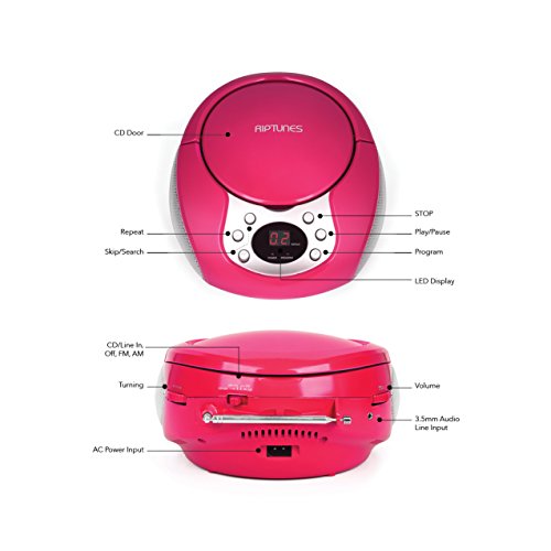 1 RipTunes+Boombox+Portable+Boombox+Amusement