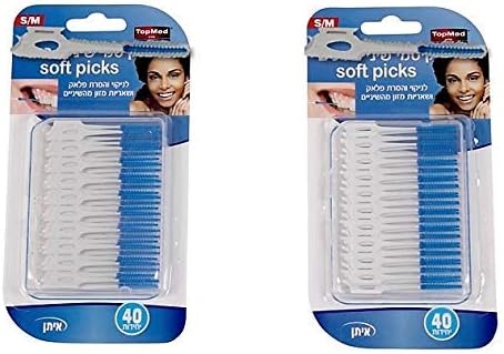 Oral Care Dental Soft Floss Pick Toothpick 80 pcs, 80 count (Pack of 1) - Image 4