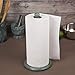 Creative Home Natural Green Marble Upright Paper Towel Holder Kitchen Towel Dispenser Stand Kitchen Countertop Organizer, 5.5