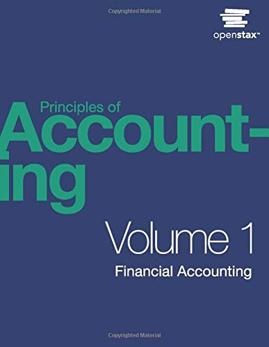 Principles Of Accounting: Vol. 1 Financial Accounting