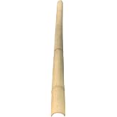 Half Round Bamboo Molding, 4.5"-5" Diameter