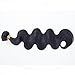 Dream Show Brazilian Human Hair Body Wave 100% Hair Extensions Weft Weave Natural Color 1 Bundles/lot, 100g Total Grade 7A (16')