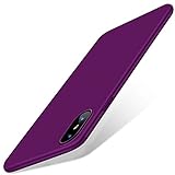 iPhone X Case, TORRAS [Air Series] iPhone X Slim Fit Soft TPU Thin Case Anti-scratch Protective Cover with Easy Grip for Apple iPhone X (2017) - Violet Red