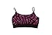Lizatards Zebra Sequin Stretch Bra Top