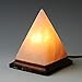 Himalayan Salt Rock Lamp Pyramid Salt Lamps with Dimmer Switch Natural Crystal Salt Light(4-5 Lb)