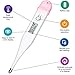 MABIS Digital Basal Body Thermometer for Ovulation Tracking, Fertility, Period Tracking and Natural Family Planning with Beeper and Memory, Oral Use Only