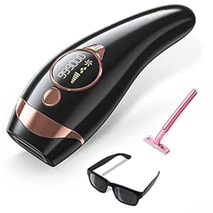 Laser Hair Removal,IPL Hair Removal for Women and Men At-Home,Upgrade to 999,000 Flashes Permanent Hair Removal,Painless Hair Remover Device for Armpits Legs Arms Bikini Line and Facial Whole Body