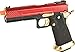 Evike AW Custom Hi-Capa Competition Grade Gas Blowback Airsoft Pistol (Color: Red/Gold)