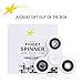 Star Tradebox Fidget Spinner with Fast Premium Bearing. Prevents ADHD, EDC, Anxiety and Restless. Finger Spinner Struggle the Stress. Our Gyro Gadget Easily Fits in Your Pocket. Not 3D Printed