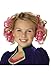 California Costumes Blonde and Pink Curly Clips Wig