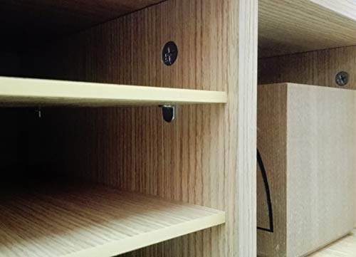 image for FixtureDisplays Wood Adjustable Literature Organizer, 36 Compartment M