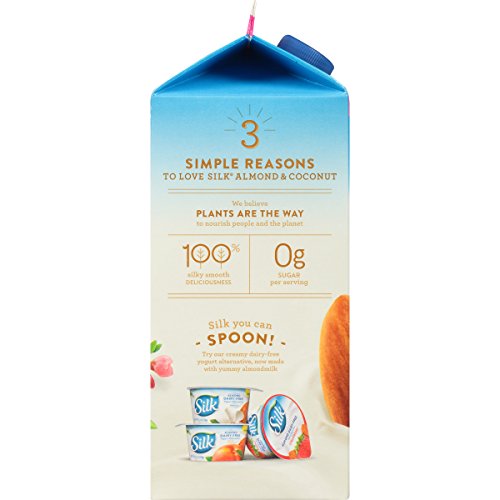 Silk Unsweetened Almond Coconut Blend - 64 oz - Image 3