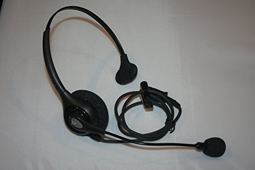 Plantronics-SupraPlus-HSeries-Monaural-NC-NoiseCancelling-Federal-FAA-Telephone-Headset