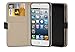 iPhone 6S Case, Ionic Designed Apple iPhone 6 / iPhone 6S Wallet Case 2015 Smartphone (Black)