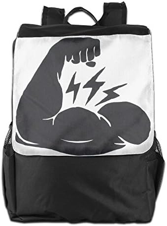 QQWIN DisegnName Hiking Camping Mountaineering Men Women Shoulder Bag Black