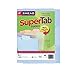 Smead SuperTab File Folders, Oversized 1/3-Cut Tab, Letter Size, Assorted Pastel Colors, 24 per Pack (11927)