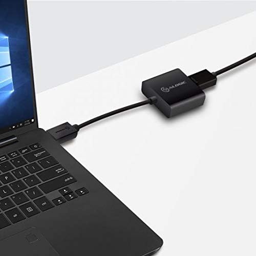 ALOGIC DisplayPort 1.2 to HDMI Adapter (Male to Female) with 4K@60Hz Support - 20 CM, black - Image 3