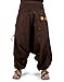 Mens Boho Hippe Baggy Cotton Handmade Wide Leg Harem Pants - Drop Pockets Style