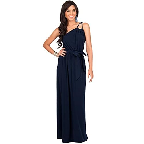 Navy Blue Long Dress