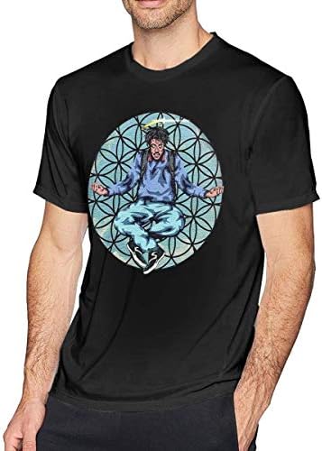LSalas Men's Capital Steez Tops Shirt Soft Short Sleeve Tee