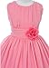 Little Girls Classic Yoro Wrinkled Chiffon Special Flowers Girls Dresses