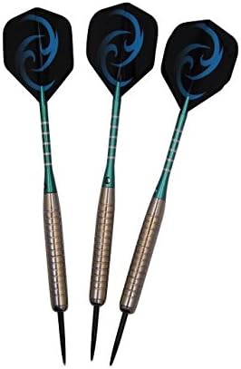 3 Peice Set Of 22g Knurled Tip Copper plated Darts With Aluminium Shafts(Tribal Tornado)