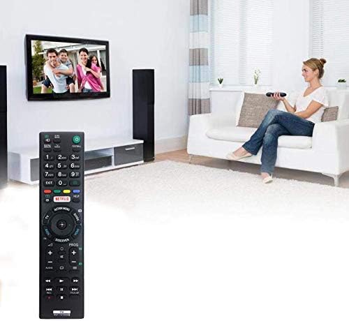 Replacement RMT-TX100D sony tv remote control for tv Sony bravia remote control RMT-TX100D RMT-TX102D, black - Image 3