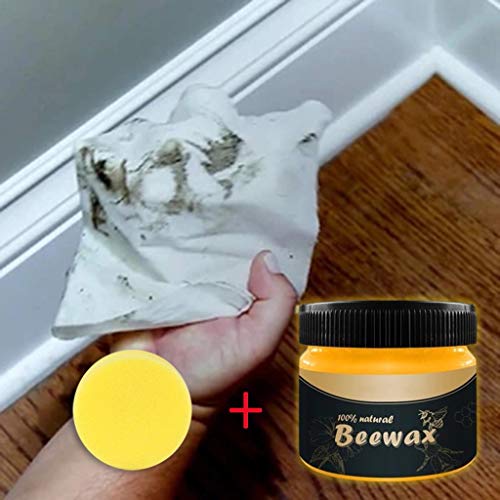 Beewax, Wood Polish, Wood Seasoning Beewax with Sponge, All-Purpose Beewax for Wood Cleaner and Poli - //medicalbooks.filipinodoctors.org
