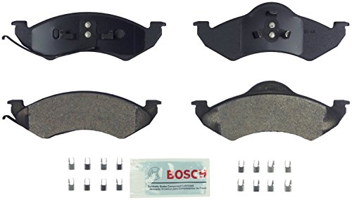 Bosch BE746H Blue Disc Brake Pad Set with Hardware for Select Dodge Dakota and Durango - FRONT