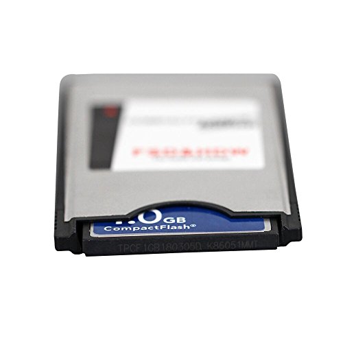 JUZHUO Pcmcia To Compact Flash Adapter, CF Flash Card Reader For Laptop, Converter As PC Card Flash Disk ATA Memory